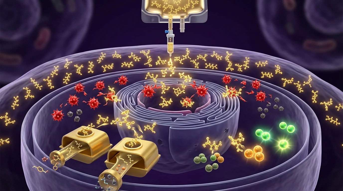 Glutathione mechanism of action