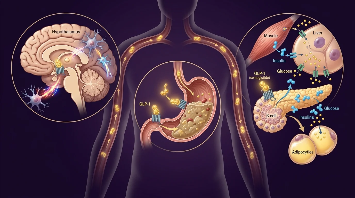 Semaglutide mechanism of action