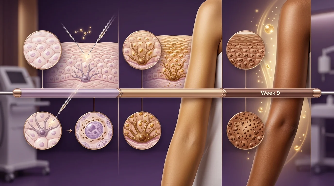 Melanotan protocol timeline