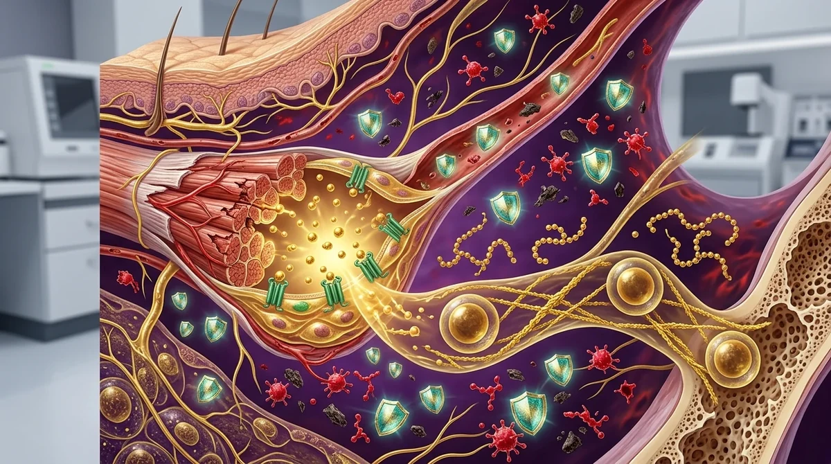 Conceptual tissue and cellular research motifs for a recovery combination
